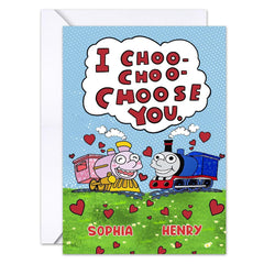 Personalized Funny Greeting Card For Couples I Choose You