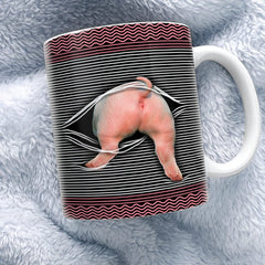 Personalized Funny Pink Pig Mug