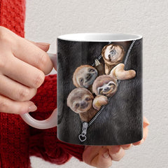 Personalized Funny Sloth Mug For Animal Lover Girl