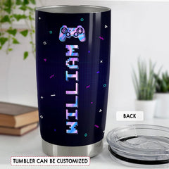Personalized Gamer Tumbler Can't Hear You I'm Gaming