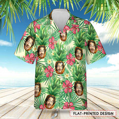 Personalized Hawaiian Shirt Custom Face Shirt Pineapple Art