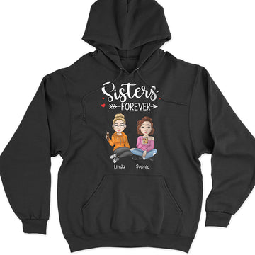 Personalized Hoodie For BFF Sistes Best Friends Forever