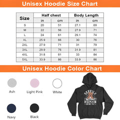 Personalized Hoodie For Dog Lover Service Human Do Not Pet