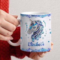 Personalized Horse Mug Just A Girl Loves Horses