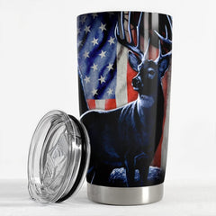 Personalized Hunting Tumbler Deer For Hunting Lover Men Dad Best Friend