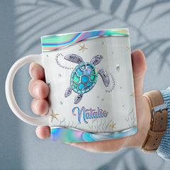 Personalized I Just Love Turtles Mug