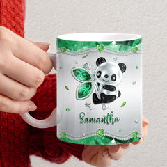 Personalized Just A Girl Who Loves Pandas Mug