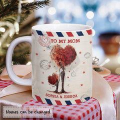 Personalized Letter To My Mom Mug From Daughter