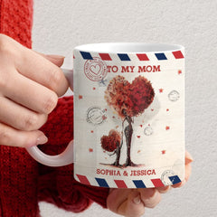 Personalized Letter To My Mom Mug From Daughter