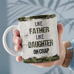 Personalized Like Father Like Daugter Mug