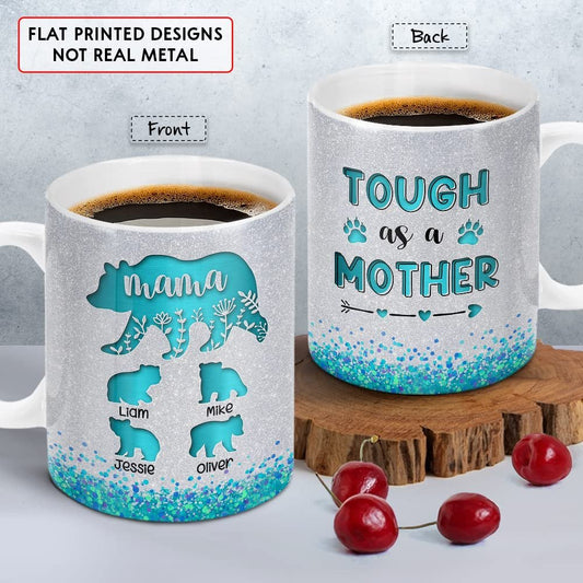 Personalized Mama Bear Tough As Mother