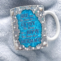 Personalized Mermaid Mug Custom Name