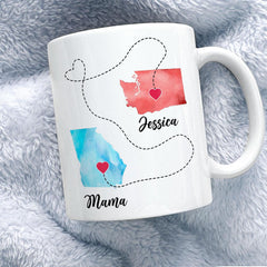 Personalized Mom Mug Long Distance Mom And Daughter