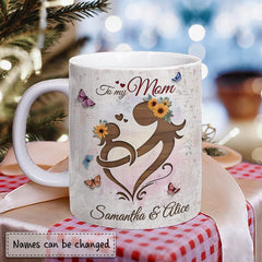 Personalized Mom Mug Mother And Daughter