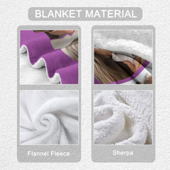 Personalized Mom Photo Blanket Best Mom Ever Gift Mother's Day