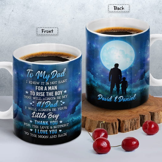 Personalized Mug Best Gift For Dad From Daughter