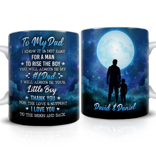 Personalized Mug Best Gift For Dad From Daughter