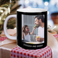 Personalized Mug Custom Photo For Dad And Child
