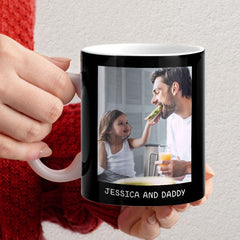 Personalized Mug Custom Photo For Dad And Child