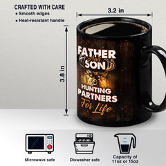 Personalized Mug Father And Son Hunting