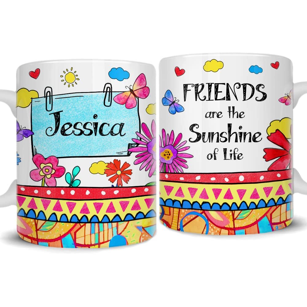 Personalized Mug For Best Friend Sunshine Of Life