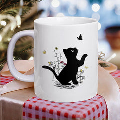 Personalized Mug For Cat Lover With Customize Name
