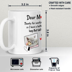 Personalized Mug For Cat Mom With Customize Photo