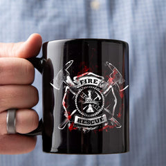 Personalized Mug For Firefighter Greenleaf Fire Dept