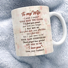 Personalized Mug For Wife Love You Forever Always