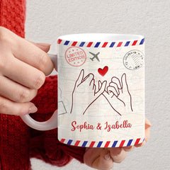 Personalized Mug Letter To Bestie