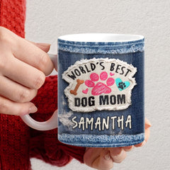 Personalized Mug World's Best Dog Mom