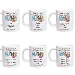 Personalized Mug for Grandma I Love Being A Nana