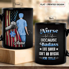 Personalized Nurse Mug Life Saver Isn't An Official Job Title