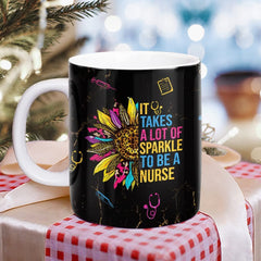 Personalized Nurse Mug Take A Lot Of Sparkle Mug