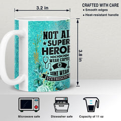 Personalized Nurse Scrub Mug