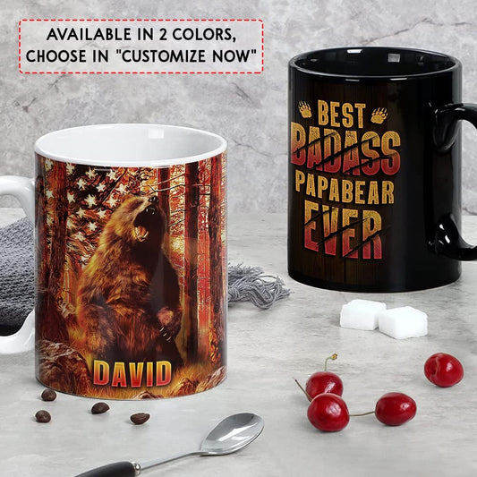 Personalized Papa Bear Mug Best Papa Bear Ever