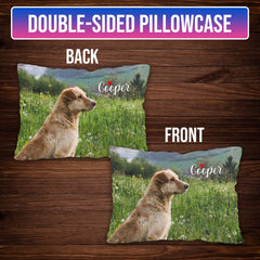 Personalized Pet Pillow Custom Photo