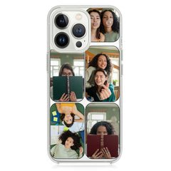 Personalized Phone Case Collage 5 Photos Besties