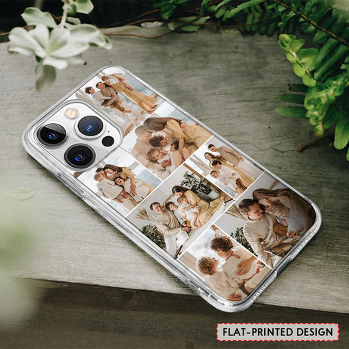 Personalized Phone Case Collage 7 Photos For Dad