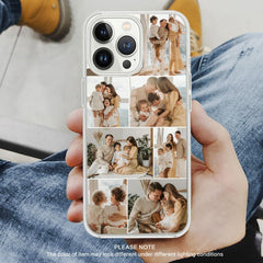 Personalized Phone Case Collage 7 Photos For Dad