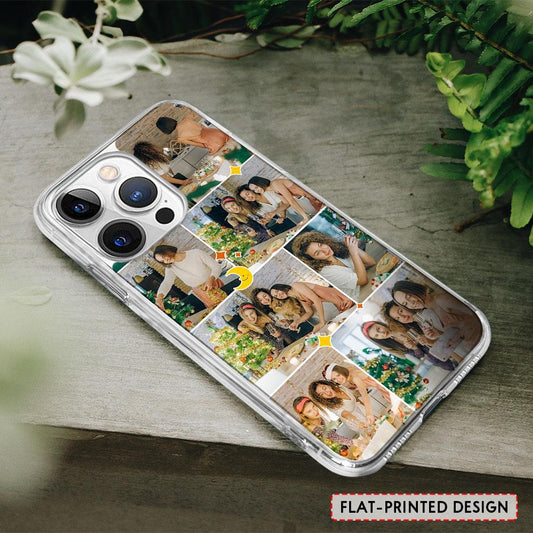 Personalized Phone Case Cover Collage 6 Photos For Besties