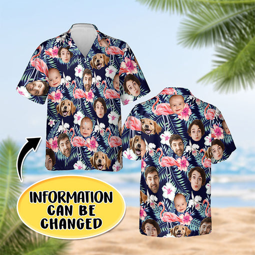 Personalized Photo Hawaiian Shirt Custom With Face