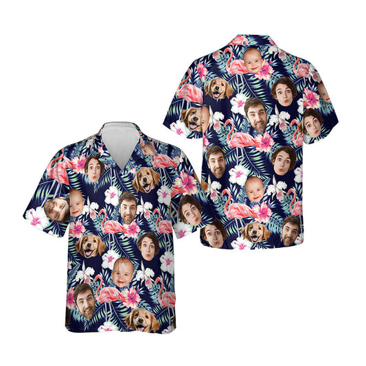 Personalized Photo Hawaiian Shirt Custom With Face