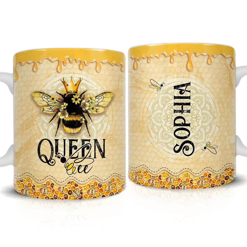 Personalized Queen Bee Mug