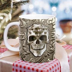 Personalized Skull Mug With Custom Name