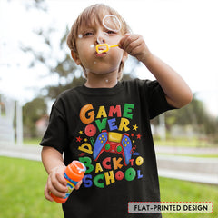 Personalized T-Shirt Game Over Back To School