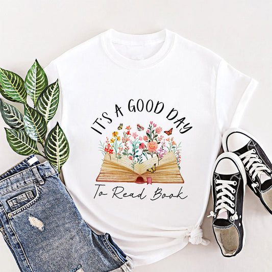 Personalized T Shirt It's A Good Day To Read A Book