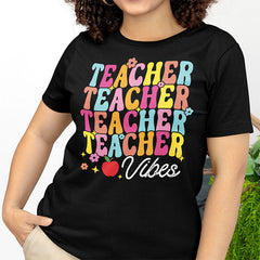 Personalized T Shirt Retro Teacher Design