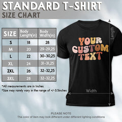 Personalized T-Shirt Your Custom Text Funny Art