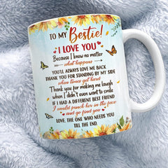 Personalized To My Bestie Mug You Are My Person